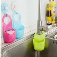 家居收納新選擇 廚衛多功能瀝水雜物收納掛袋三件套