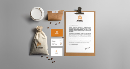 農產品品牌|涵象設計:太行糧倉logo&VI設計